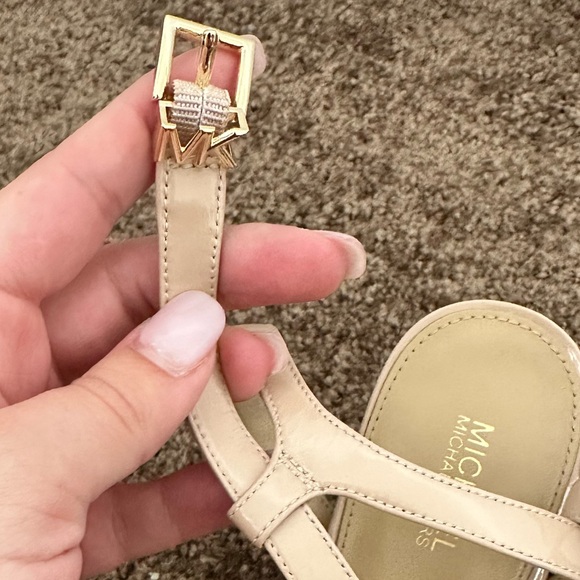 Michael Kors sandal heels mk on straps - Picture 5 of 8